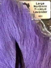 LARGE NORTHERN BUCKTAIL by HARELINE DUBBIN.  ALL COLORS. FLY TYING. DEER HAIR.