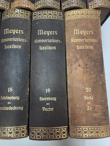 Meyers Großes Konversations-Lexikon 20 Bände 6. Auflage Eierstabausgabe 1903-08 - Bild 3 von 8