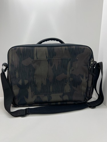 Quiksilver Cammo Pattern Shoulder Messenger Bag Laptop Pouch Large Padded - Picture 6 of 17