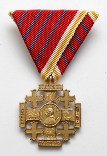 Orden Jerusalem Pilgerkreuz in Gold,order jerusalem pilgrims cross,medal,Vatikan - Bild 2 von 13