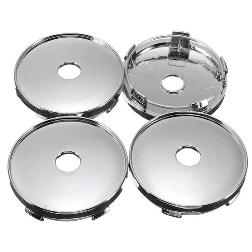 4x 60mm Car Wheel Tire Rim Center Hub Cap Cover Decoration Car Accessories - Picture 12 of 12