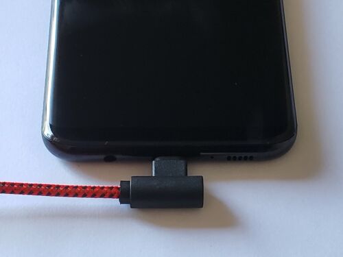 10x 6FT 90 Degree Angle Type USB-C to USB-A Fast Charger Cable Charging Cord - Picture 4 of 11