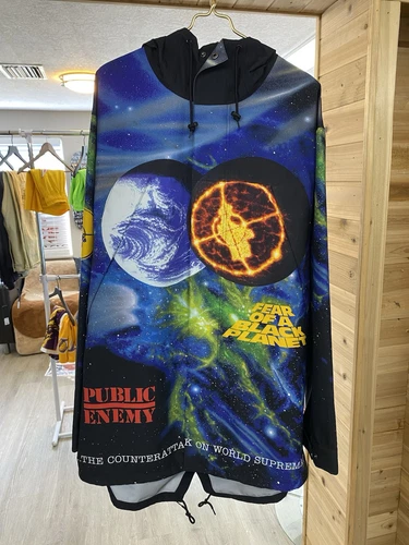 Parka Supreme Undercover Public Enemy couture collée taille XL avec SAC