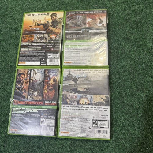 Xbox 360 Call of Duty Lot — Black Ops 1 2 3 + MW3 (komplett, getestet, CIB) - Bild 3 von 5