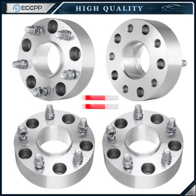 #ad 4Pc 2 inch 5x5.5 Hub Centric Wheel Spacers For 2002 2013 Dodge Ram 1500 9 16quot;x18 $96.59