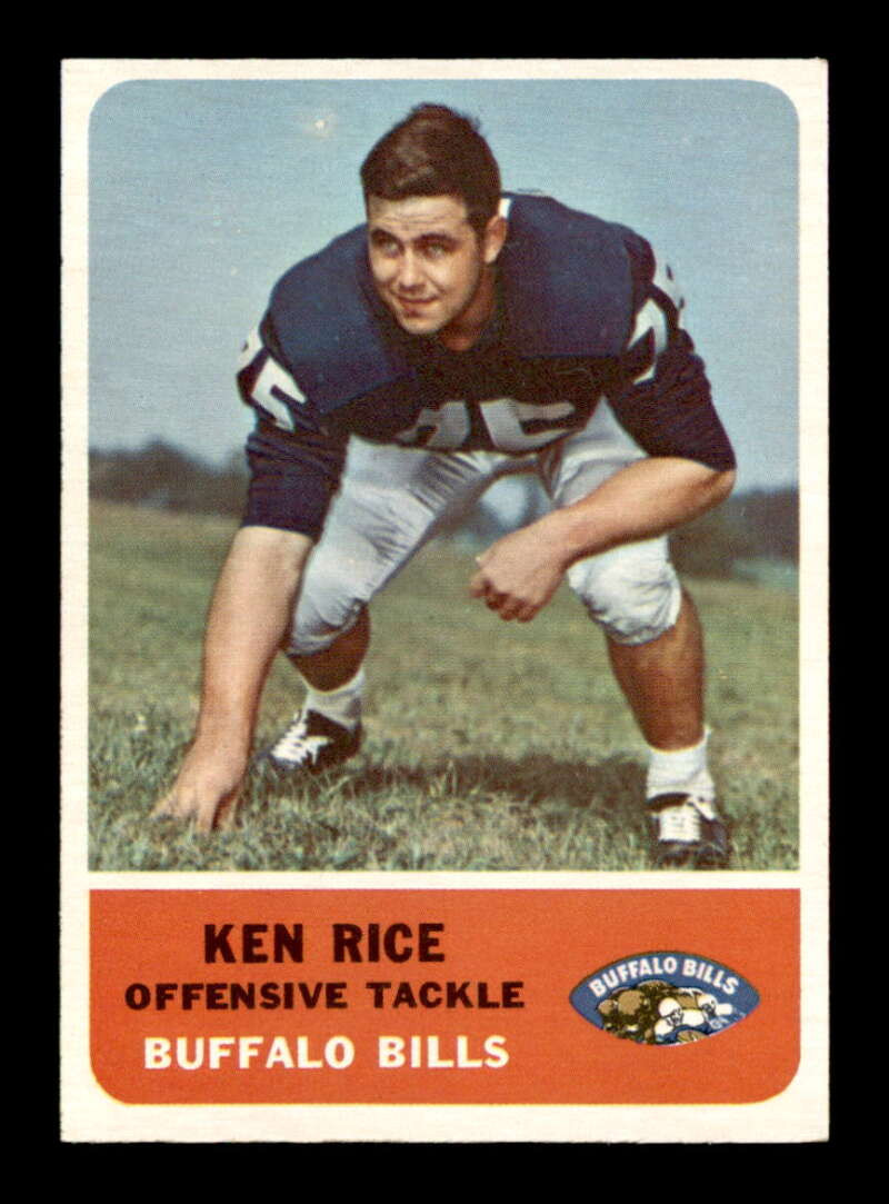 1962 Fleer #17 Ken Rice  EXMT/EXMT+ X3312683