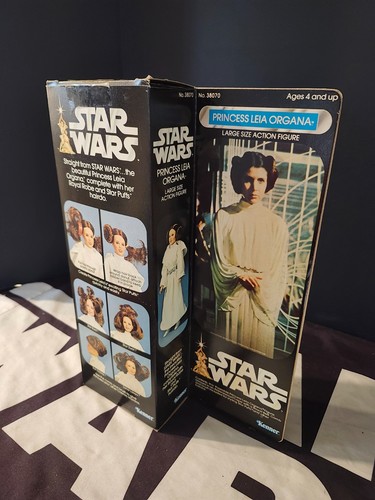 Princess Leia Organa 1977 Large Size 12" STAR WARS Vintage 1978 NEW UNUSED n Box - Picture 5 of 8