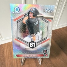 2026 Bowman Slade Caldwell Top 100 Chrome Refractor BTP-81