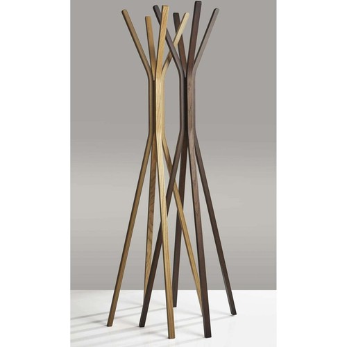 Adesso WK3809-15 Toby Coat Rack Plywood with Natural Oak Wood Veneer - Picture 4 of 6