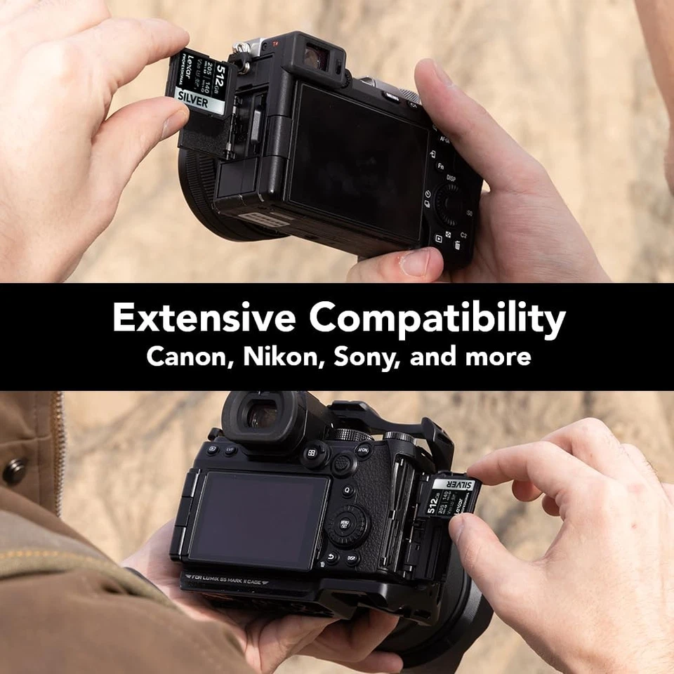 512GB Professional Silver SD Card, UHS-I, C10, U3, V30, 4K, Up to 205/140 MB/... - Image 4 of 4