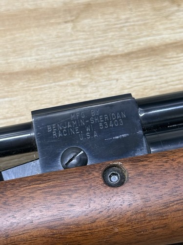 Benjamin Sheridan HR81 - .177cal - Walnut - TESTED AND WORKING! - Picture 8 of 15