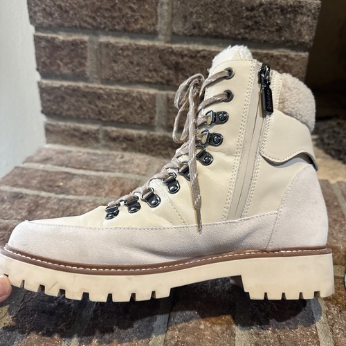 Blondo Natasia Waterproof Winter Boots, Bone Leather Womens Size 8 - Picture 8 of 23