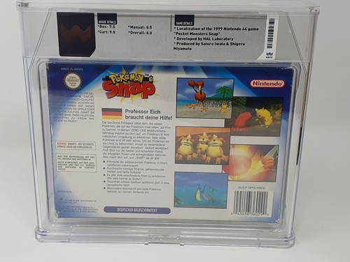 Pokémon Snap (Nintendo 64) N64 Pokemon CIB WATA 8.0 (No VGA) - Bild 3 von 10