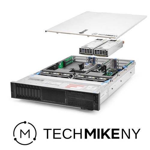 Dell PowerEdge R740 Server 2x Gold 6140 2.30Ghz 36-Core 64GB RAM - Picture 1 of 5