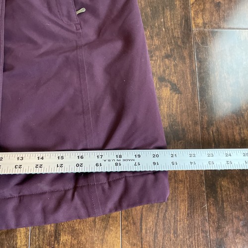 Marmot 700 Down Fill Coat  Parka Jacket Maroon Size Small Hood - Picture 10 of 12