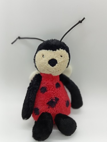Edredón gorro de felpa juguete suave Jellycat Bashful Ladybird 8" 2864