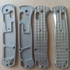 1 Pair TC4 Titanium Alloy Handle Scales for Benchmade Bugout 535 Folding Knife