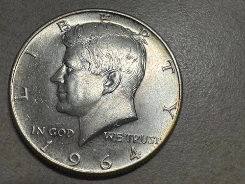 90% Silver 1964 JFK Kennedy Half Dollar Brilliant Uncirculated (BU)