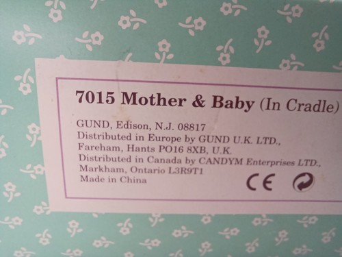 Vintage 1994 Gund The Littlest Bears Miniature Teddy Bear 7015 Mother & Baby - Bild 10 von 17