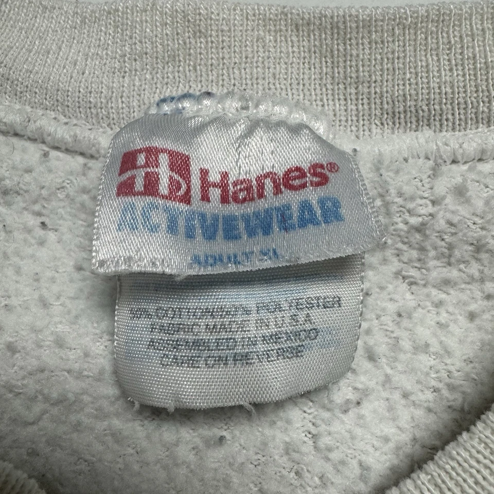 Винтажная толстовка Hanes NORAD North American Aerospace Defense Command ПОВРЕЖДЕНА - Изображение 4 из 4