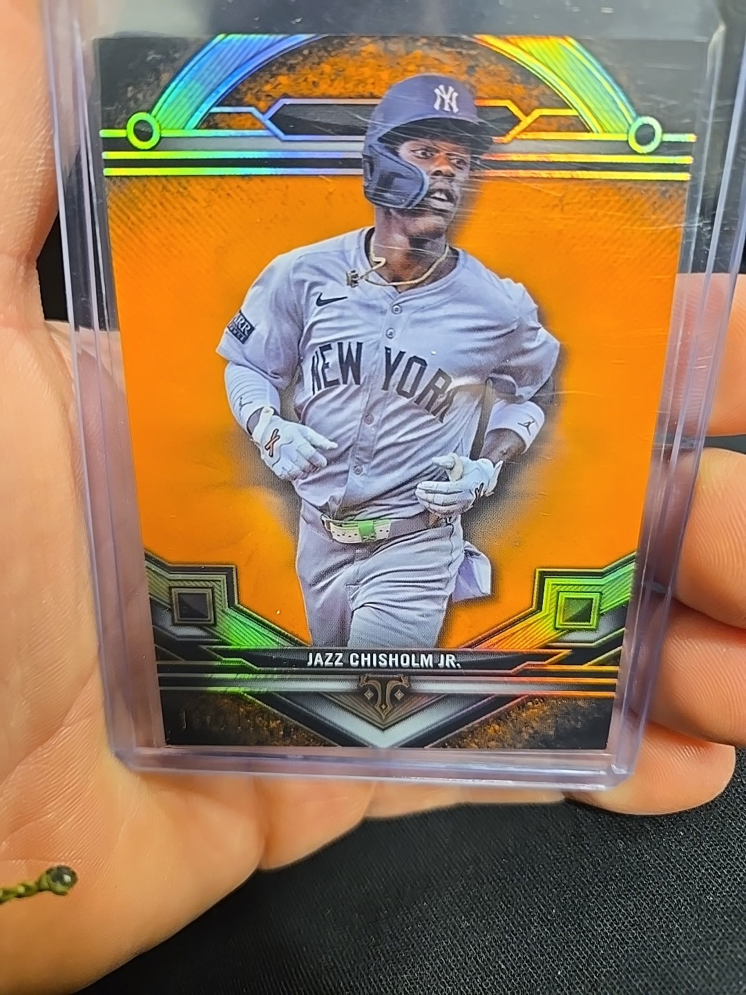 2024 Topps Triple Threads - Amber #28 Jazz Chisholm /199
