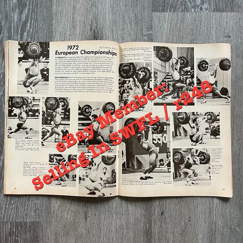 STÄRKE & GESUNDHEIT Zeitschrift VAL & PAT VASILIEFF + JR NATIONALS SEP 1972 V 40 NR 8 - Bild 16 von 24