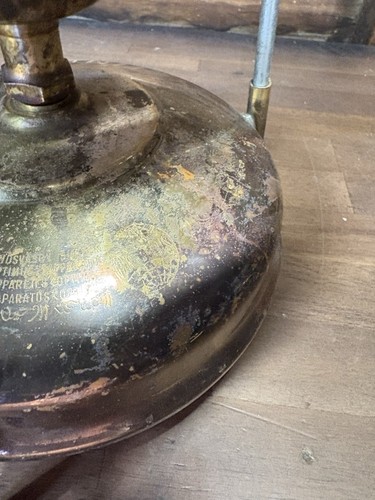 Vintage Optimus Model No. 48  Brass Stove Sweden - Picture 10 of 15