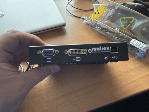 MATROX DualHead2Go Digital Edition External Multi-Display Adapter VGA to DVI - Picture 4 of 4