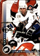 Adam Oates 1997-98 Donruss #25 Washington Capitals FREE SHIPPING AutographDen