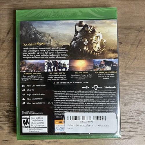 Fallout 76 Xbox One – Brand New Sealed Game | HDR | 4K | NTSC-U/C | RPG Shooter - Picture 2 of 6