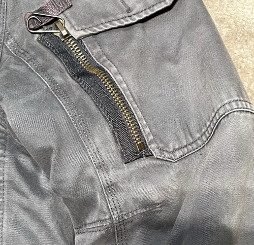 US Army 1st Infantry Division gefütterte Feldjacke Jacke XXL grau - Bild 3 von 8