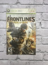 Frontlines: Fuel Of War Microsoft Xbox 360 Instruction Manual Only