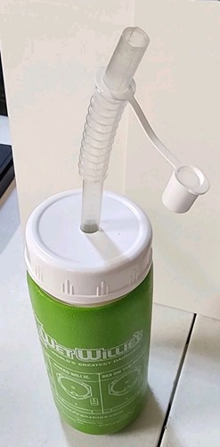 Wet Willie’s🍹Lime Green Insulated Tuffoam Tumbler / Sport Bottle / Cup - Picture 2 of 4