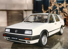 Original 1/18 VW JETTA GT MK2 Volkswagen Diecast Car Model White Red Gray