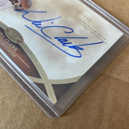 Will Clark 2012 Topps Tier One Crowd Pleaser Autograph 101/245 - Picture 4 of 7