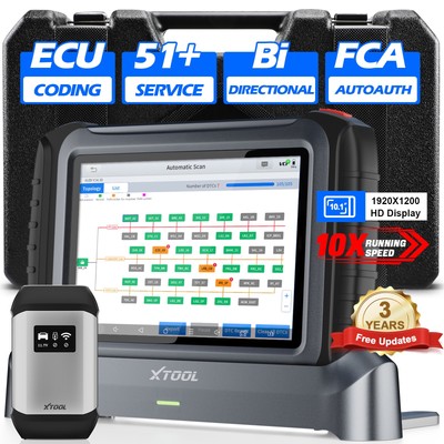 USED XTOOL IP919 PRO OBD2 Scanner ECU-Programmierung Schlüsselprogrammierung FCA