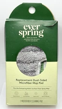 Ever Spring Replacement Dual Sided Microfiber Mop Pad