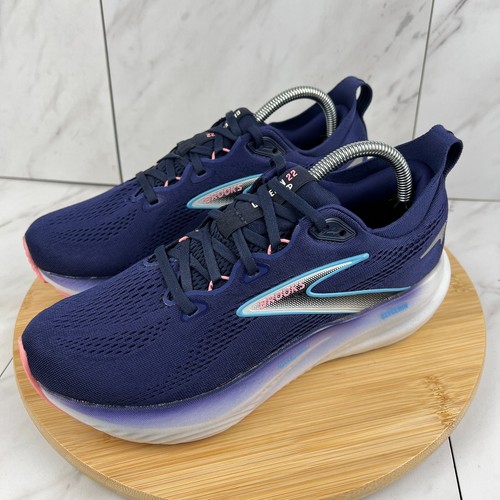 Zapato chaquetón Brooks Glycerin GTS 22 para mujer talla 9 D AMPLIO cinta azul 1204341D429 - Imagen 3 de 12