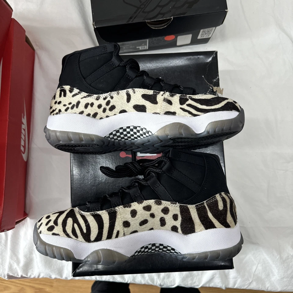 Nike Air Jordan 11 ретро животных инстинкт (W) женские туфли AR0715-010 sz 6,5 - Изображение 2 из 4