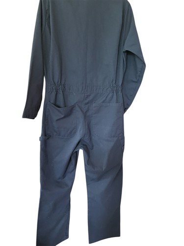 Sears Roebucks Vintage Coveralls Men's Size 40 R Mechanic Jumpsuit Navy - Picture 2 of 4
