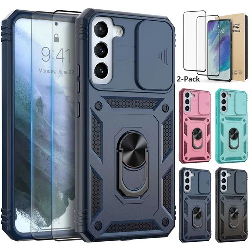 For Samsung Galaxy S21 5G Case Camera Lens Protect Hard Cover / Screen Protector