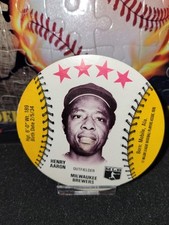 1976 Isaly's/Sweet William Discs #NNO Henry Aaron