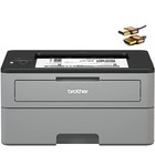 Kompaktowa bezprzewodowa monochromatyczna drukarka laserowa serii Brother HL-L2350DW - mobilna