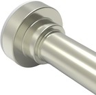 MAXDA 42-72 Inch Tension Shower Curtain Rod | Non-Slip Stainless Steel No Drill