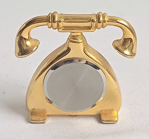 Park Lane Vintage 2000er Miniatur goldfarben Old Style Telefon, freistehend - Bild 6 von 7