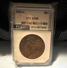 1885-O Morgan Silver Dollar $1 New Orleans Business Strike 90% Silver PCI MS66