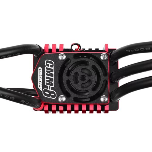 Regulador de conducción Team Corally C-53020 CMM-8 2-4S-240A-BEC-6-7.4V 8A- rojo/negro - Imagen 6 de 11