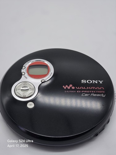 Sony Walkman D-EJ758CK persönlicher tragbarer CD Player G Schutz autofertig