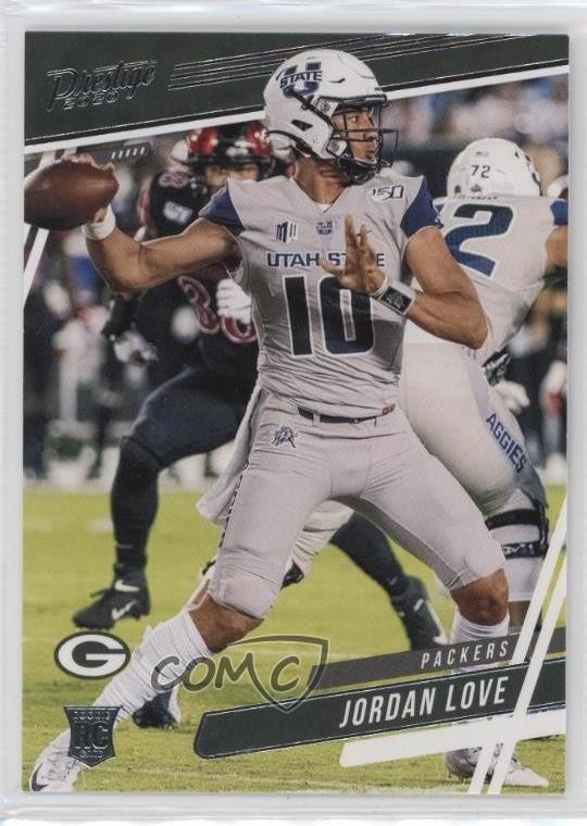 2020 Panini Prestige Rookies Jordan Love #261 Rookie RC
