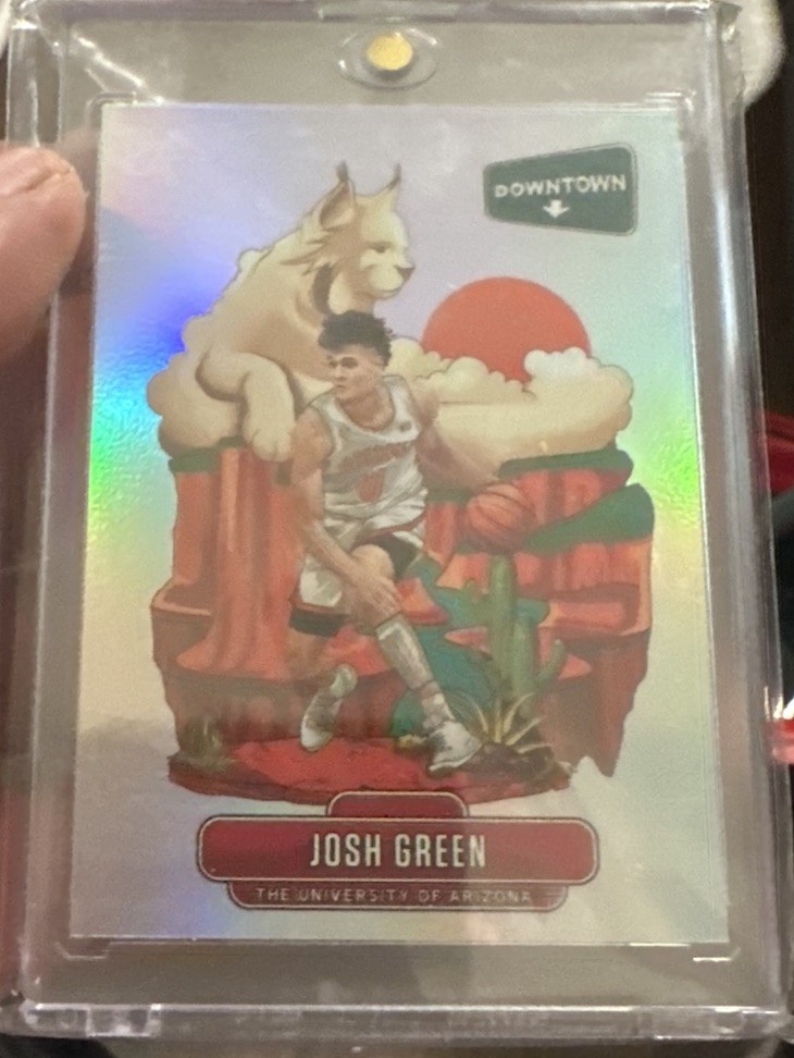 2020-21 Panini Prizm Draft Picks Josh Green Downtown  Insert RARE D-19 NMOB SP